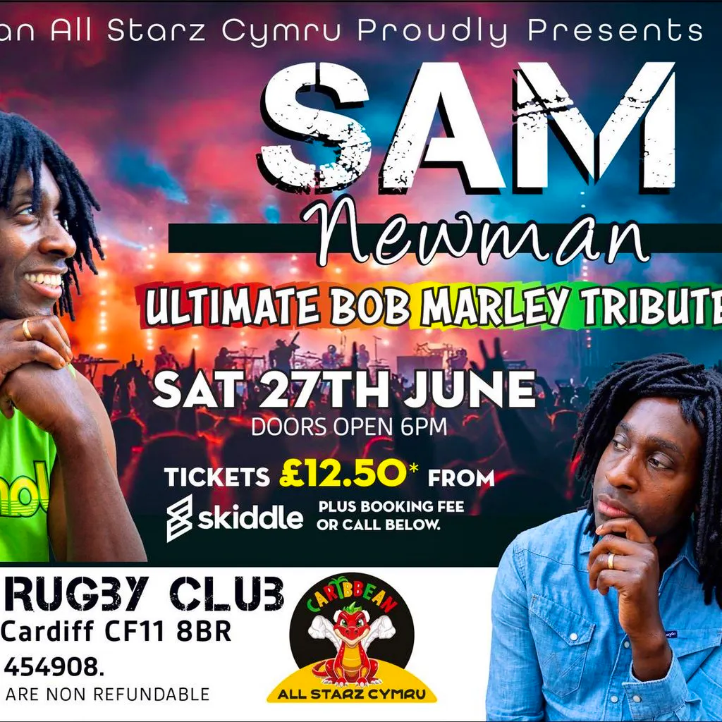 The Ultimate Bob Marley Tribute at Canton Rugby Club