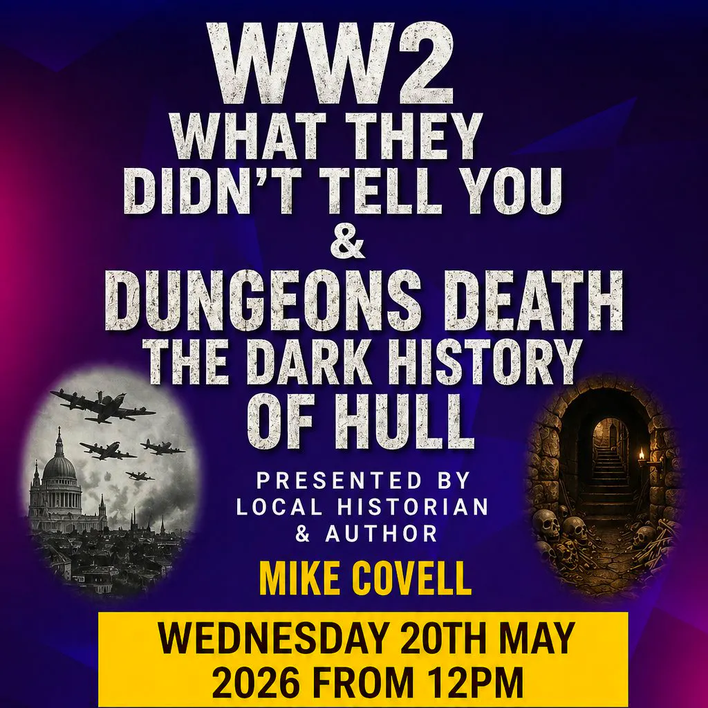 WW2 What They Didn't Tell you & Dungeons Death the Dark History at The Willows Social Club 