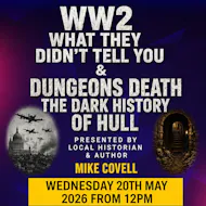 WW2 What They Didn't Tell you & Dungeons Death the Dark History at The Willows Social Club