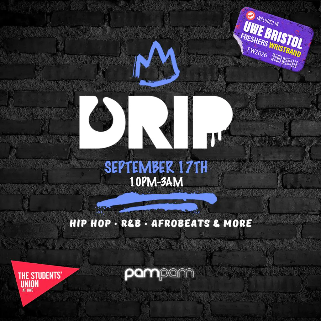 UWE Bristol Official Freshers | DRIP at Bar Pam Pam