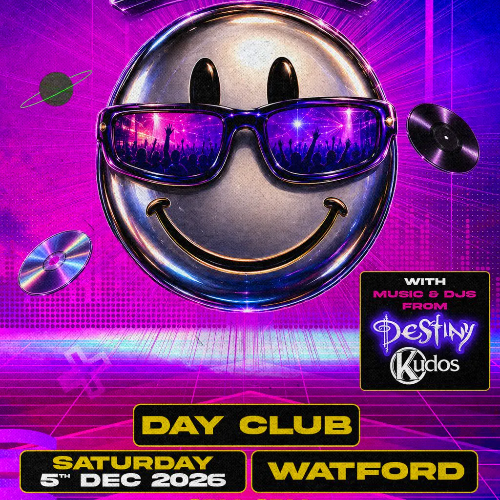 The Kudos & Destiny Watford Day Club for over 30's at Zoo Nightclub