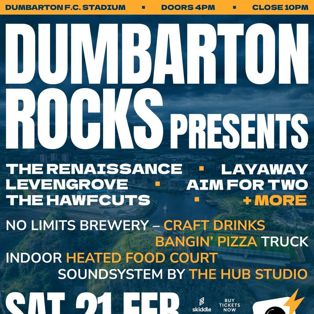 Dumbarton Rocks Presents... at Dumbarton Football Club
