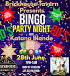 Brickhouse Tavern Party Bingo & 1980  Tribute Duo