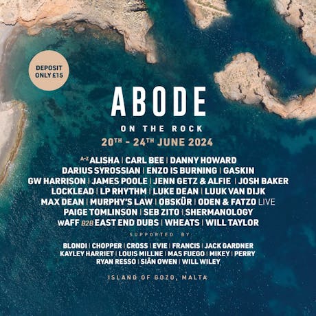 ABODE on the Rock 2024 at Various Venues, Gozo Island