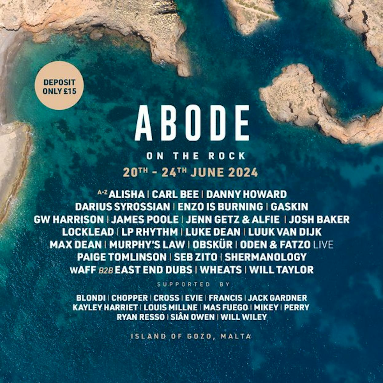ABODE on the Rock festival 2024 Tickets & Line Up Skiddle