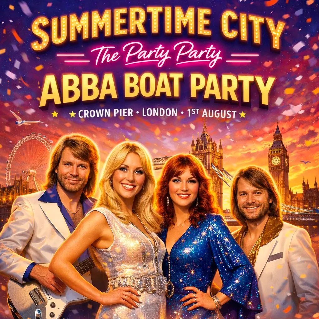 Summertime City The Party Party Abba Boat party at Crown Pier