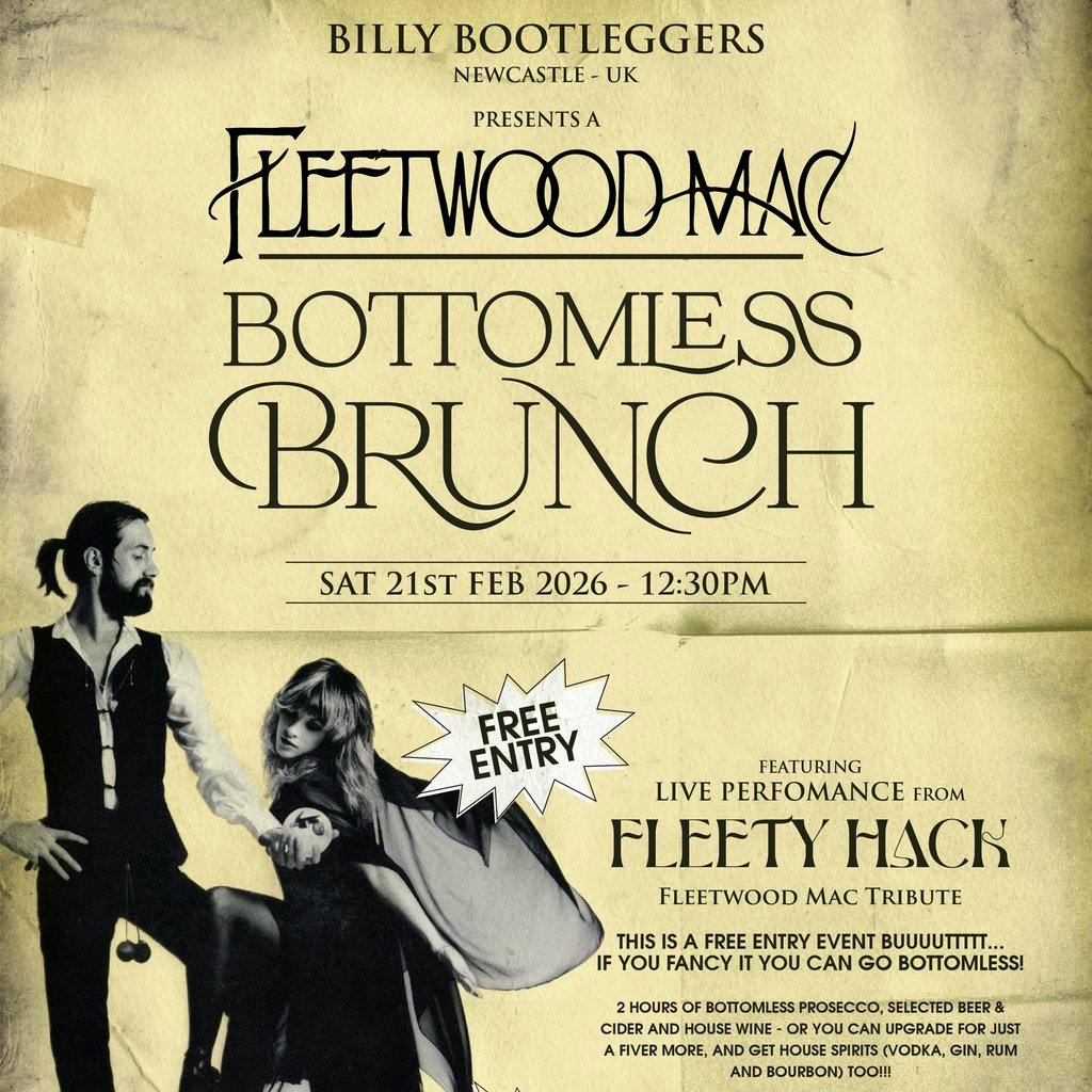 A Fleetwood Mac Bottomless Special - LIVE at Billy Bootleggers