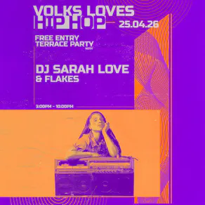 Volks Loves Hip Hop w/ DJ Sarah Love
