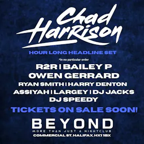 Locked Into The Bassline (Halifax) ft Chad Harrison & More