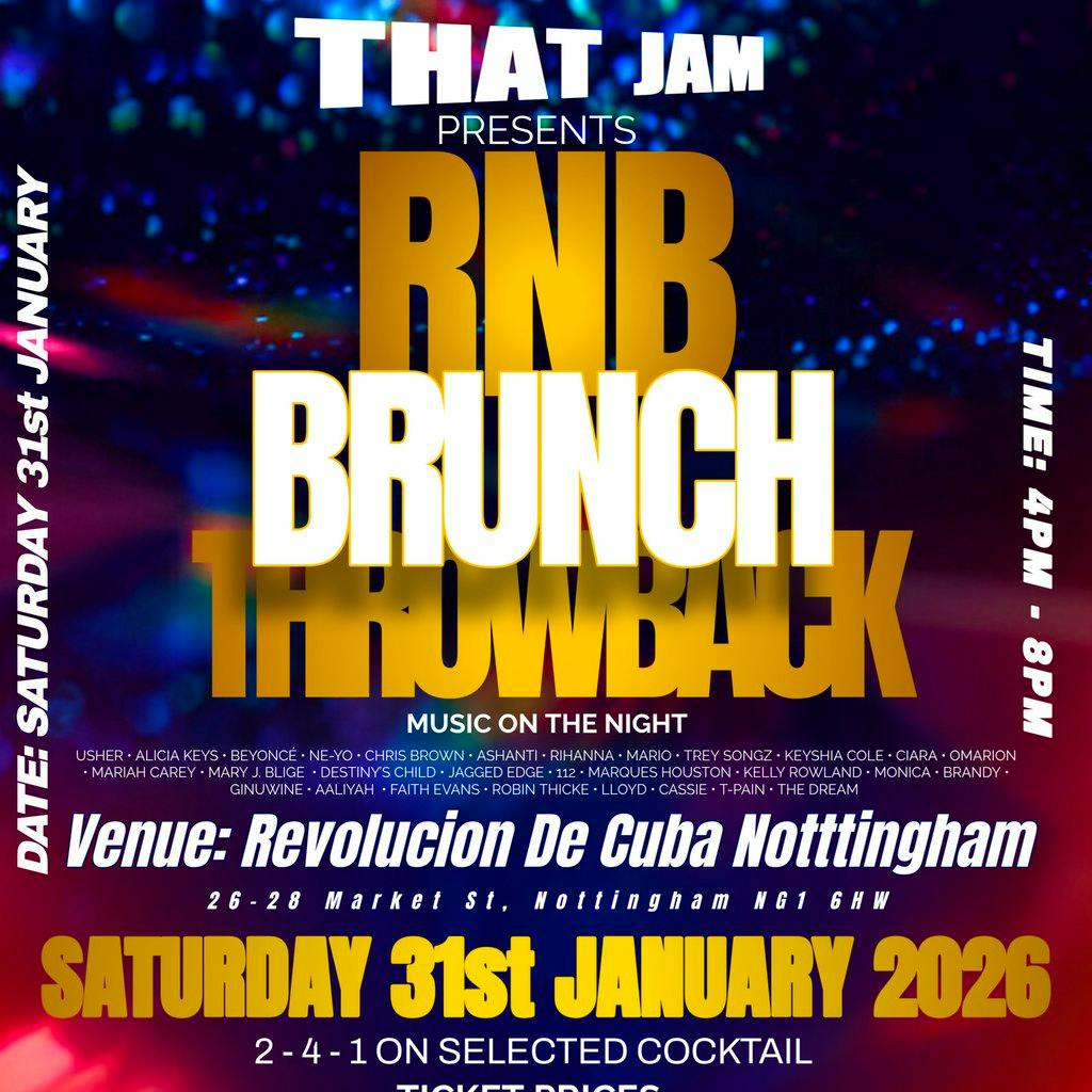 That Jam Presents RnB THROWBACK BRUNCH at Revolucion De Cuba