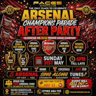 Arsenal Champions Parade After Party at Faces NightClub, UK