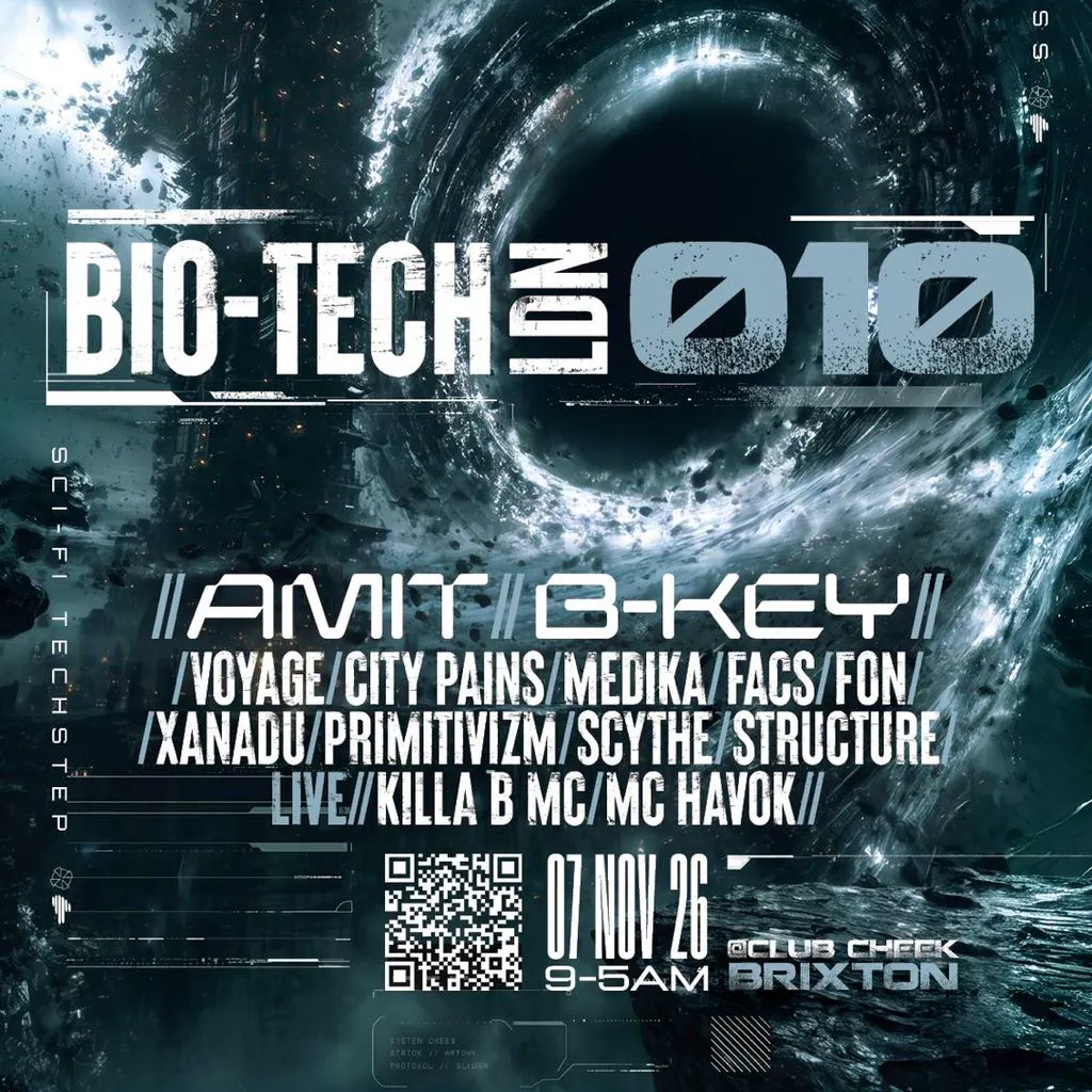 BIO-TECH LDN 010 feat: Amit & B-Key at Club Cheek