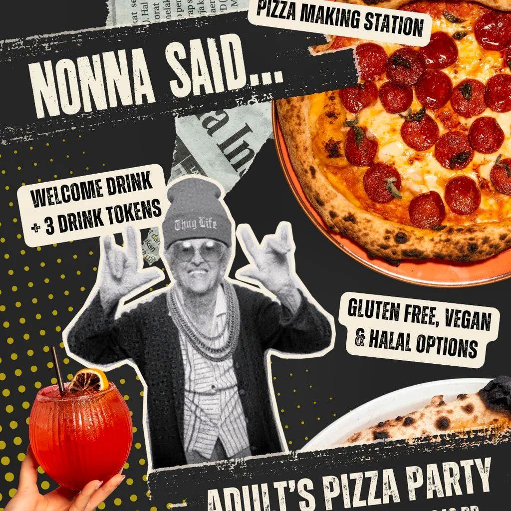 Nonna Said Pizza Party at Nonna Said