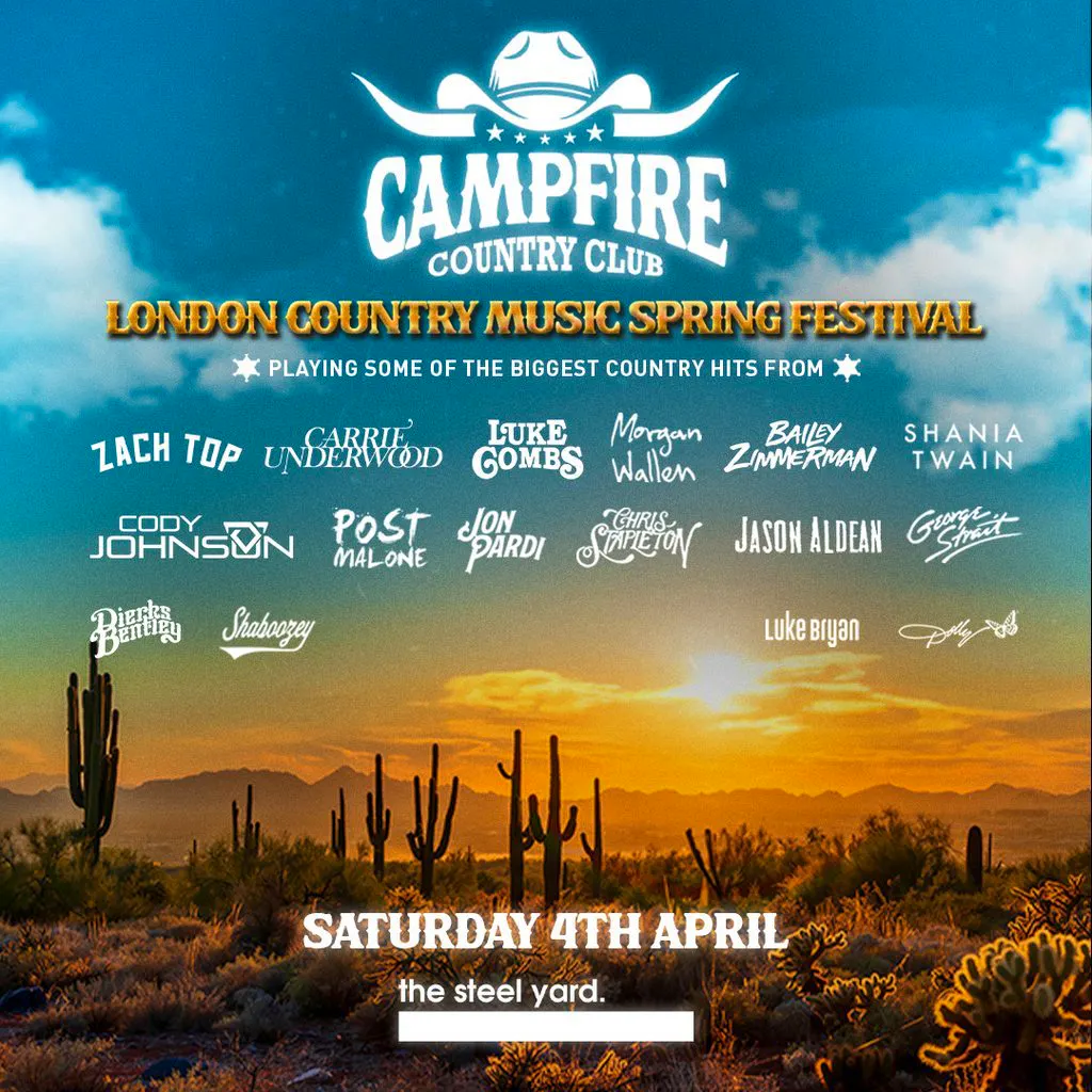 Campfire Country Club - London Country Music Spring Festival at The Steel Yard