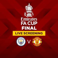 Man CIty vs Man United FA Cup Final 2024 - live screening at Vauxhall Food And Beer Garden