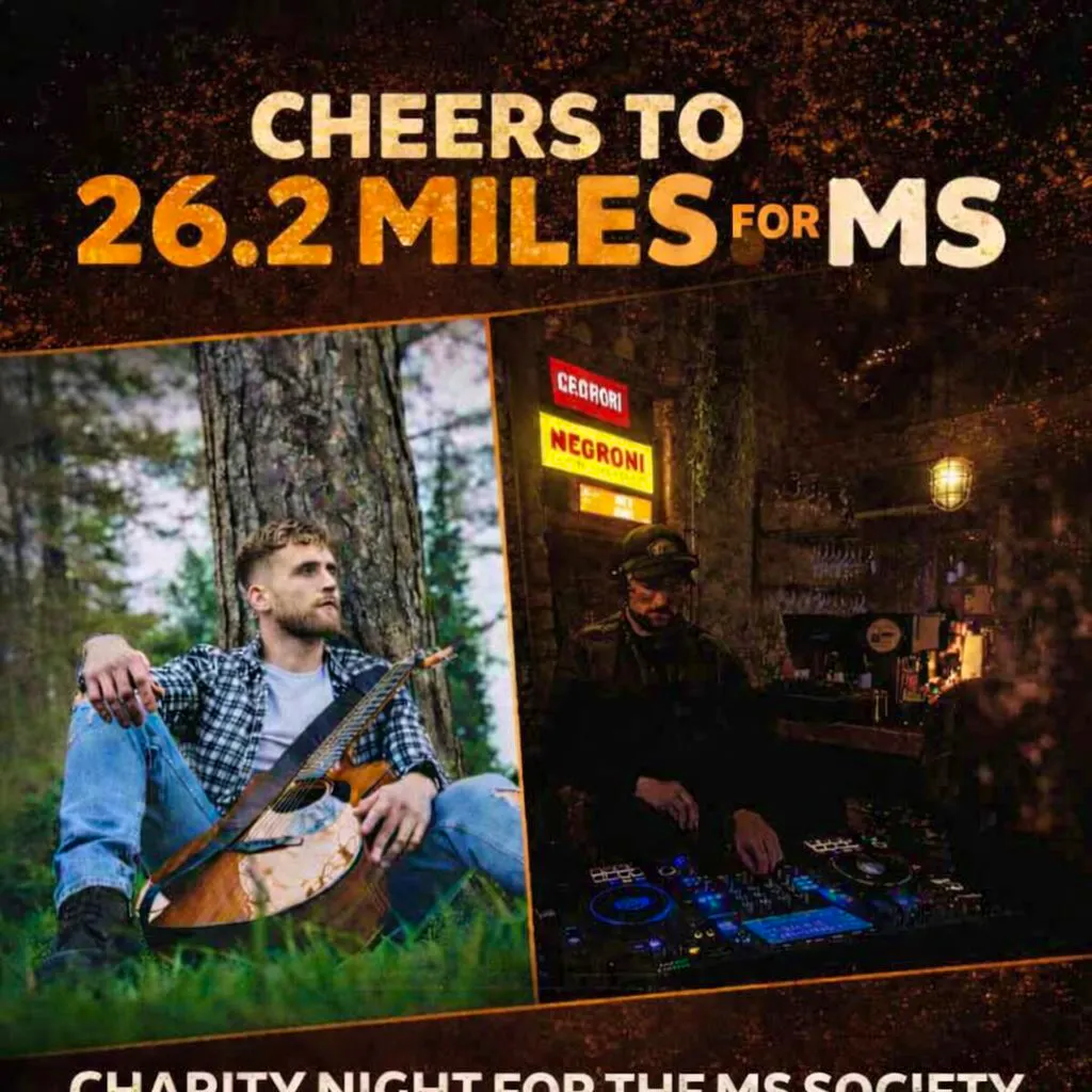 Cheers to 26.2 miles for MS at The Saloon At Cattle And Co