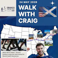 Walk With Craig - Paisley Town Walk and Music Event Charity Day at The Bungalow Bar