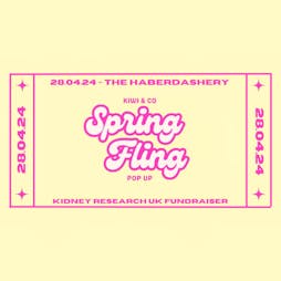 Kiwi & Co Spring Fling Pop-Up Shop Tickets | The Haberdashery Glasgow  | Sun 28th April 2024 Lineup
