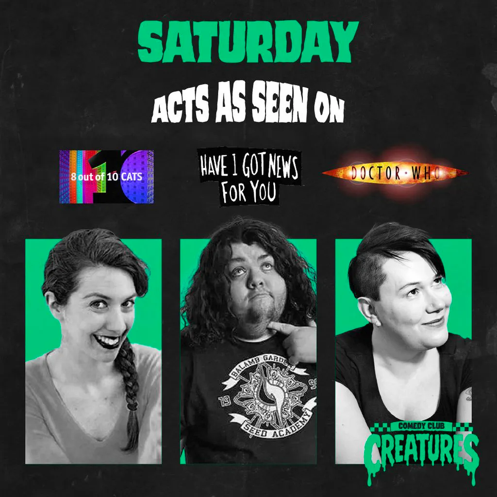 Saturday Afternoon Showcase|| Creatures Comedy Club at Creatures Comedy Club