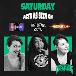 Saturday Afternoon Showcase|| Creatures Comedy Club