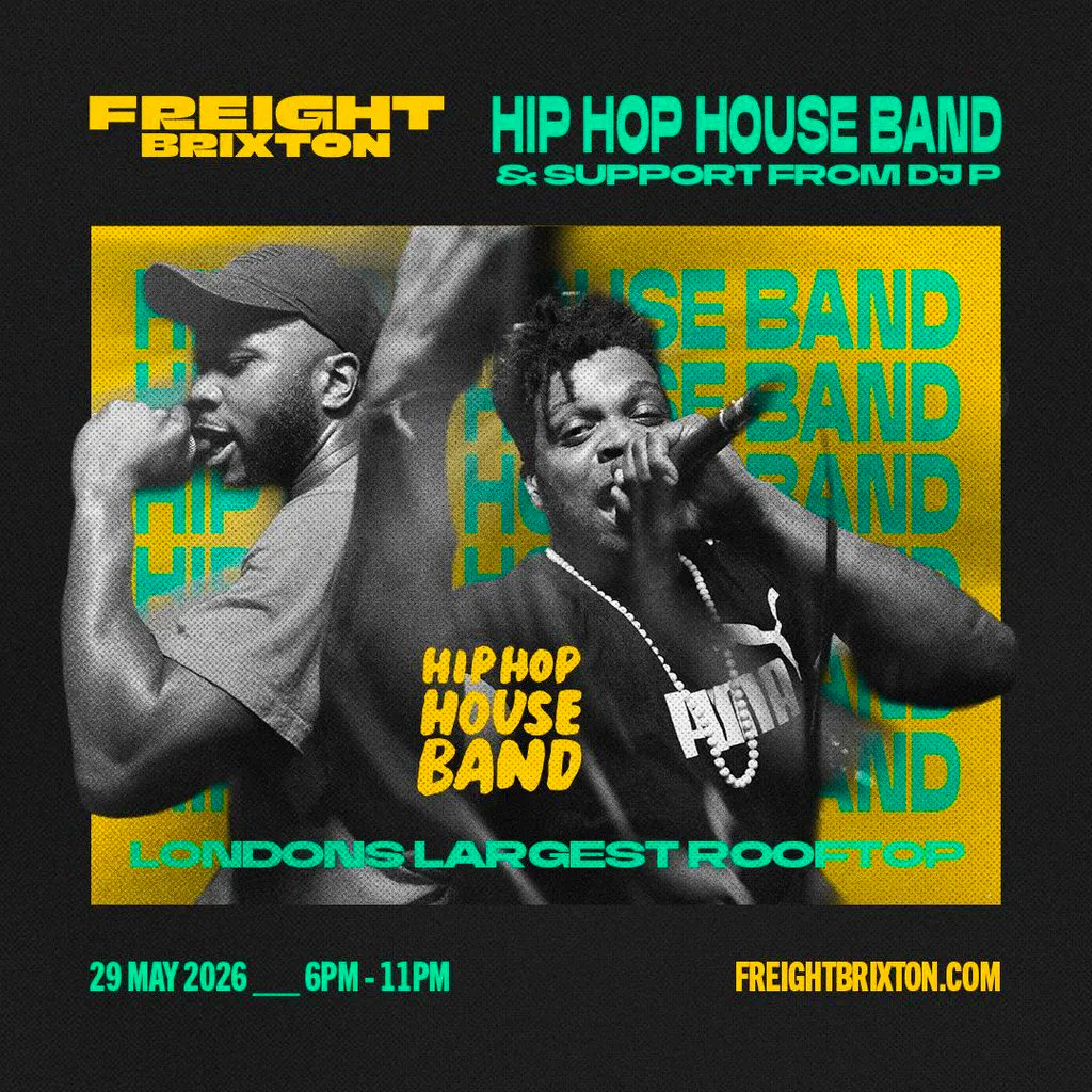 Hip Hop House Band Rooftop Session w DJ P at Freight Brixton