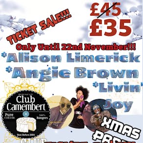 Xmas Party Live - *Alison Limerick * Angie Brown  *Livin' Joy