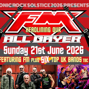 FM All Dayer Sonic Rock Solstice 2026