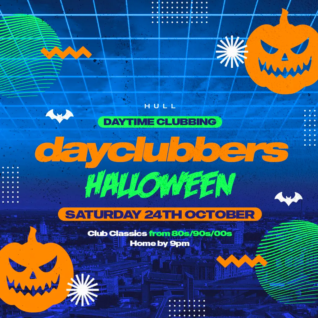 HULL - DayClubbers: The Halloween Day Party! at Waterfront Hull