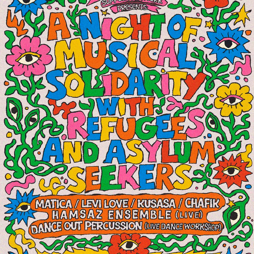 Musical Solidarity with Refugees and Asylum Seekers at The Carlton Club Manchester