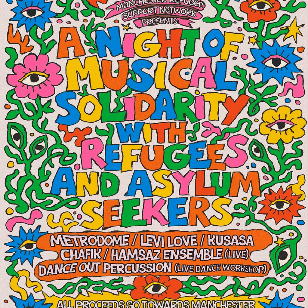 Musical Solidarity with Refugees and Asylum Seekers at The Carlton Club Manchester