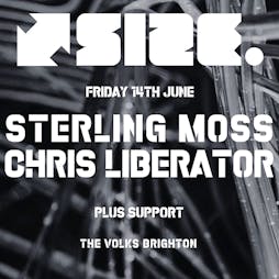 SIZE @ Volks with Chris Liberator & Sterling Moss Tickets | The Volks Nightclub Brighton  | Fri 14th June 2024 Lineup