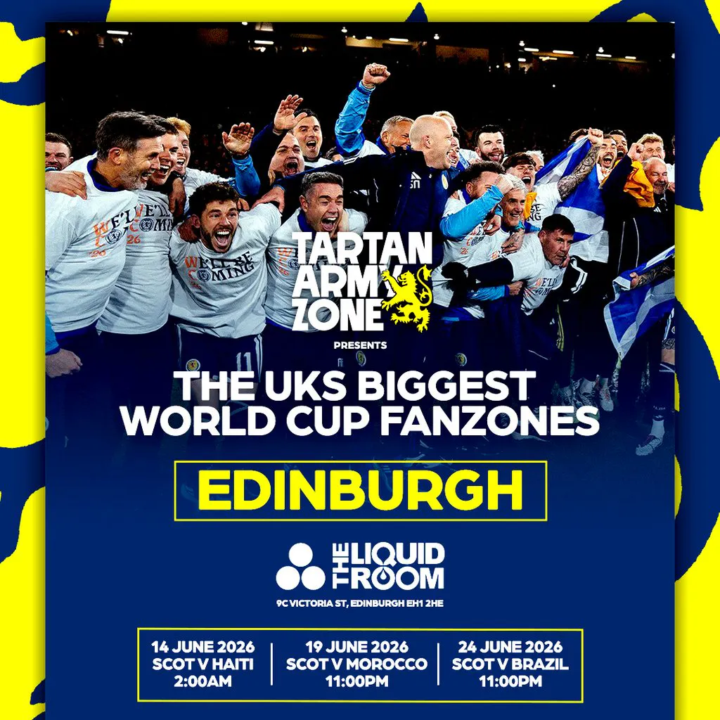 Tickets: Tartan Army Zone: Scotland Vs Morocco (Edinburgh) | Liquid ...