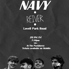 NAVY with Reiver and Lovell Park Road at The Pack Horse