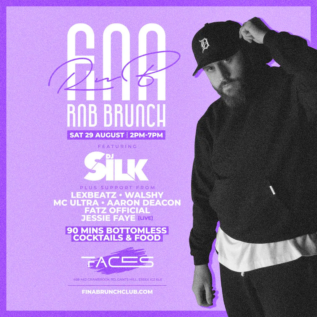 RnB BOTTOMLESS BRUNCH ( With DJ Silk ) at Faces