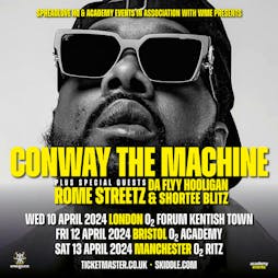Conway the Machine Tickets | O2 Academy Bristol Bristol  | Fri 12th April 2024 Lineup