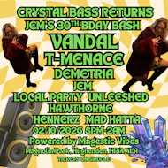 Crystal Bass Returns: JEM'S 30TH BIRTHDAY BASH at Magnolia Park, High Wycombe