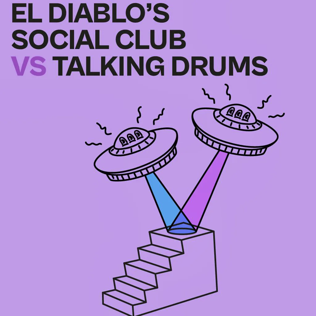 El Diablo's Social Club Vs Talking Drums at The Golden Lion at The Golden Lion