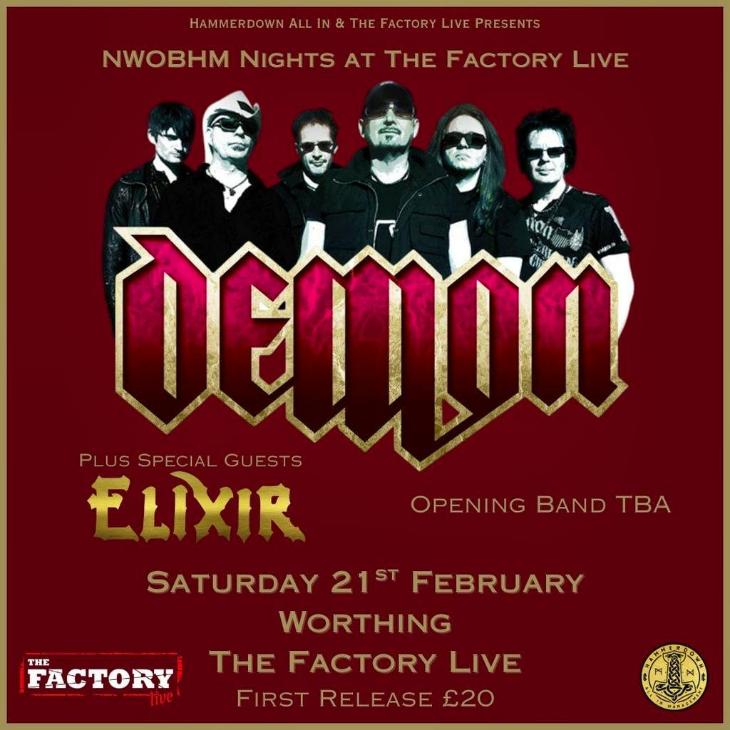 Demon at The Factory Live