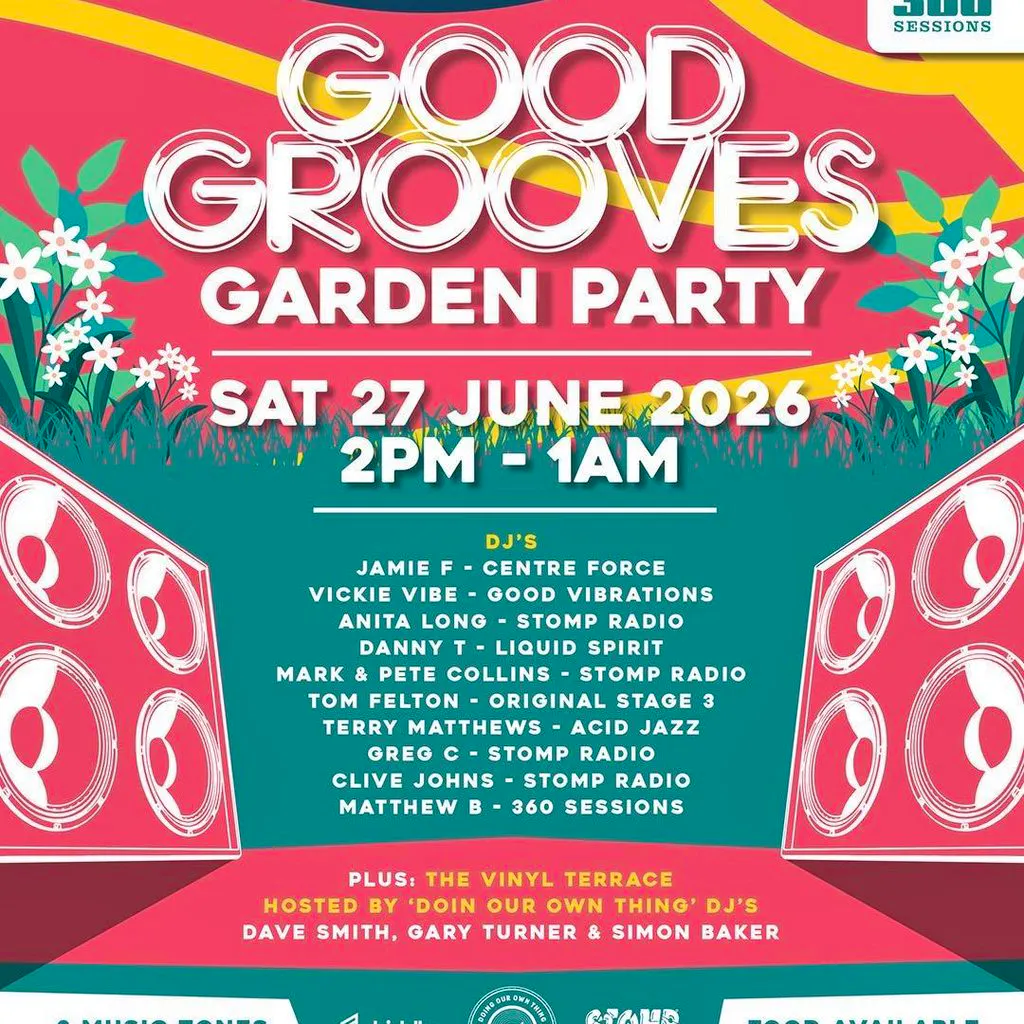 360 Sessions presents , The Good Grooves garden party at Edenwood Place