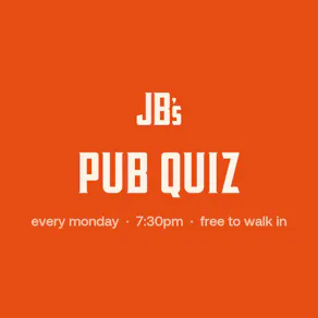 JB's Pub Quiz | Every Monday at Joshua Brooks