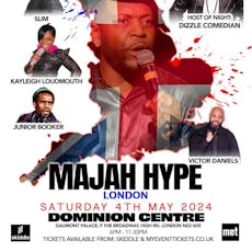 Majah hype North London Uk island tour at Dominion