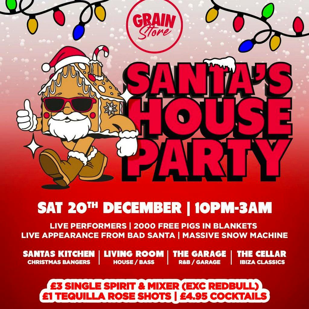 Santa's House Party at Grainstore Wolverhampton