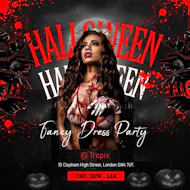 Fancy Dress Halloween Party at Tropix London