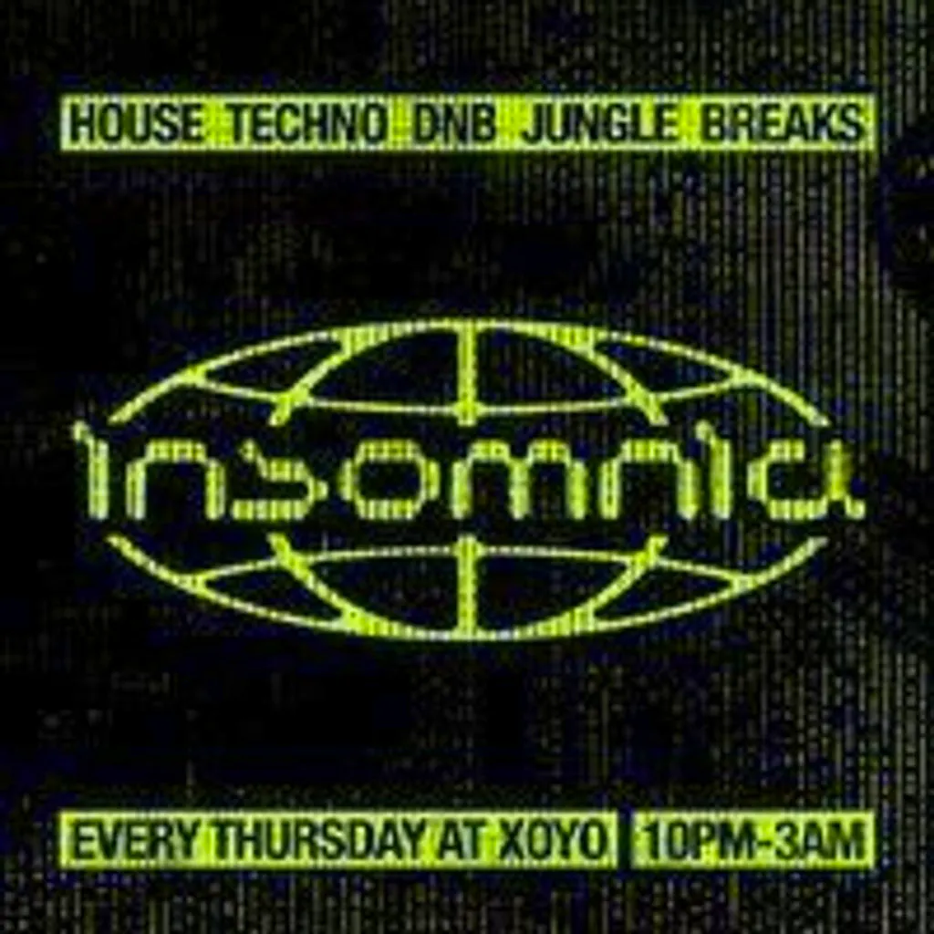 Insomnia London: House, Techno, Drum n Bass, Jungle, Breaks at XOYO