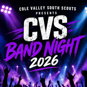 Cole Valley South Scouts Band Night 2026