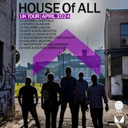 House Of All Tickets | Hare And Hounds Kings Heath Birmingham  | Sun 28th April 2024 Lineup