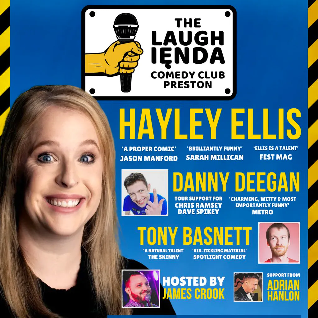 The Laughienda Comedy Club Preston | 6th May '26 at The Continental