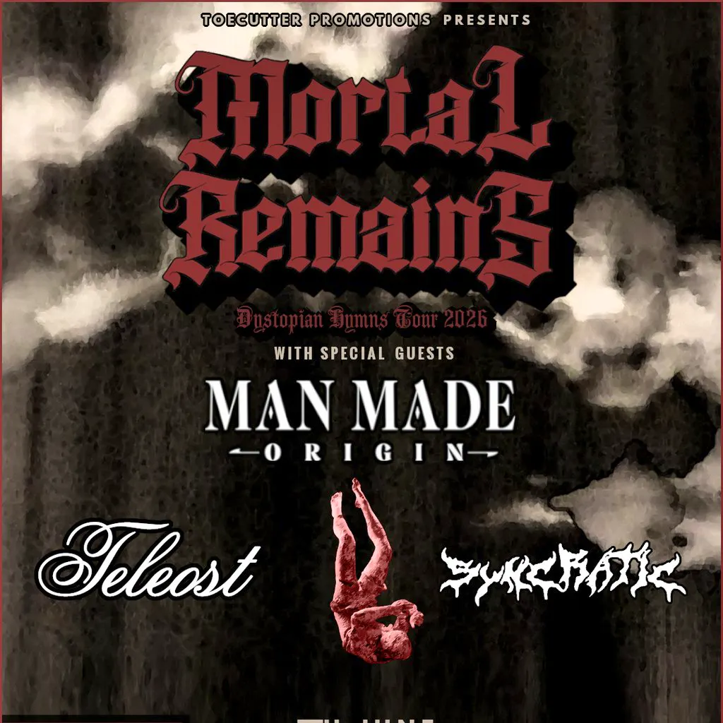 Mortal Remains - Man Made Origin - Teleost - Syncratic at Nice N Sleazy