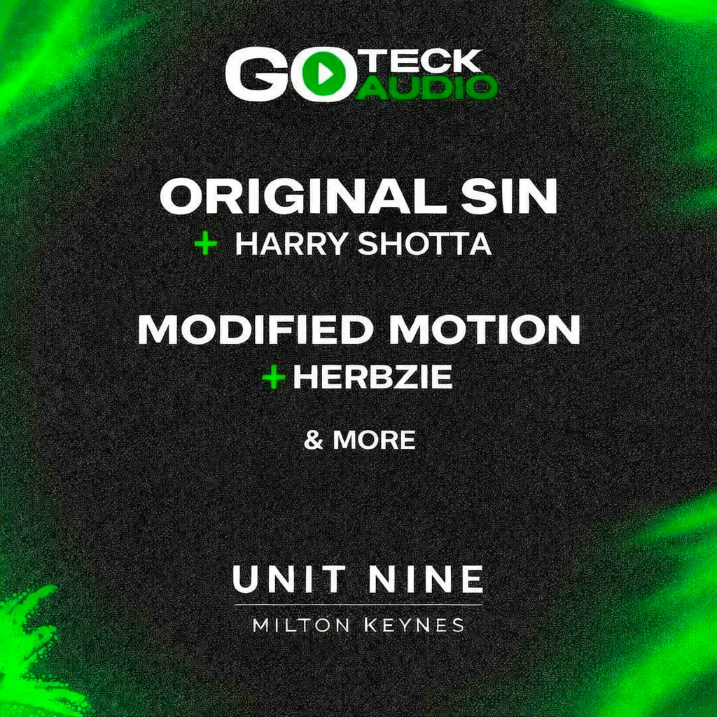 ORIGINAL SIN & MODIFIED MOTION - Unit nine DnB rave at Unit Nine