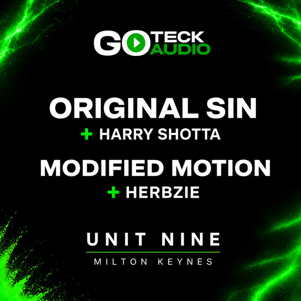 ORIGINAL SIN & MODIFIED MOTION - Unit nine DnB rave at Unit Nine